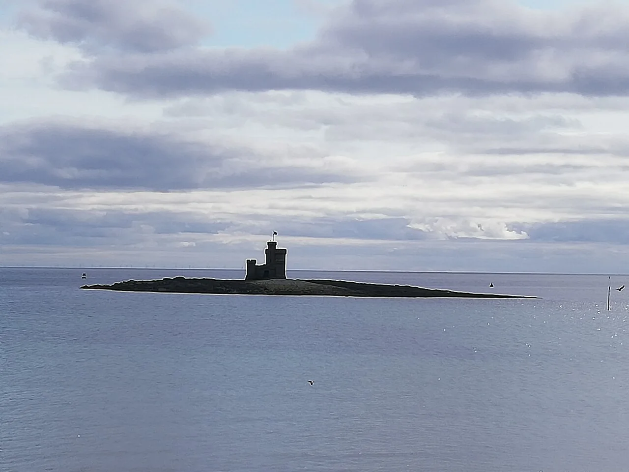 Tower of Refuge on St Mary’s Isle in Douglas Bay